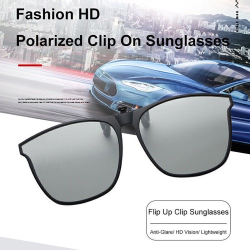 Polarized clip sunglasses - clip, on