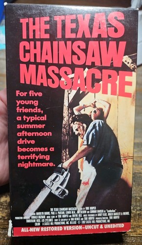 Texas chainsaw massacre - massacre, (vhs)