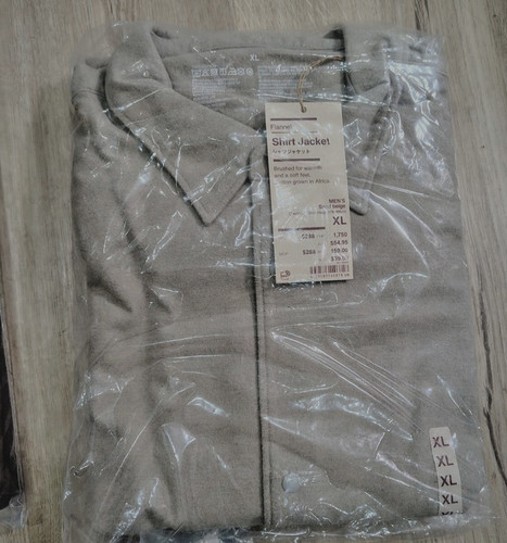 Muji men brushed flannel - brushed,