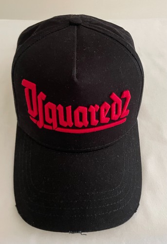 Dsquared2 cap black baseball - black,