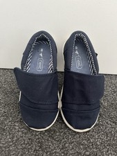 Boys Next Navy Blue Plimsoles Infant Size 8
