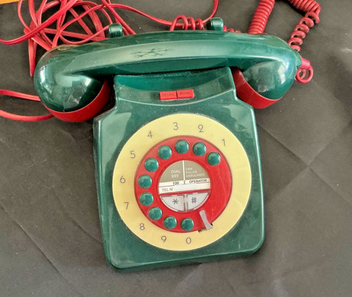 Vintage retro dial - dial, telephone