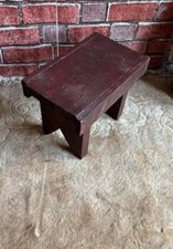 Vintage Handmade Wooden Foot