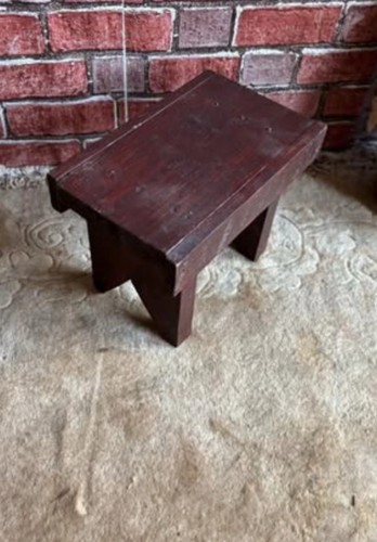 Vintage handmade wooden foot - vintage,