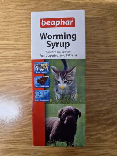 Beaphar worming syrup - beaphar, puppies