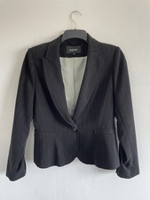 Ladies pinstripe blazer suit
