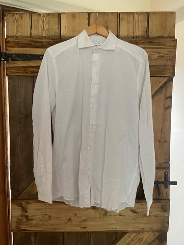 Reiss white mens shirt slim - shirt,