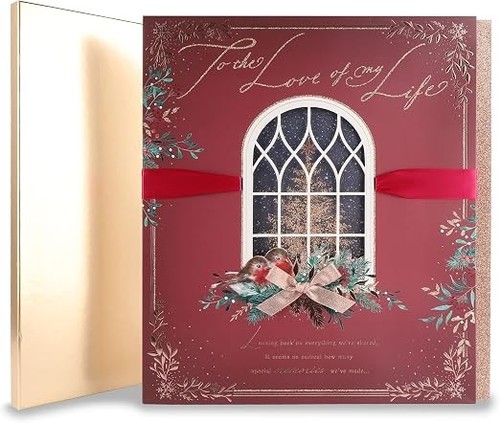 Clintons christmas card - card, giant