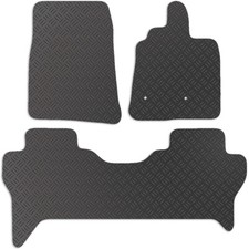 Carsio Tailored Rubber Car Floor Mats For Mitsubishi Shogun LWB 2007-2019