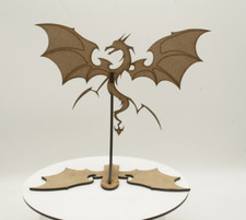 Dragon Freestanding Plaque MDF