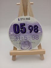 Vintage DISABLED VAUXHALL PLG