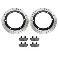 Front Brake Discs Pads For