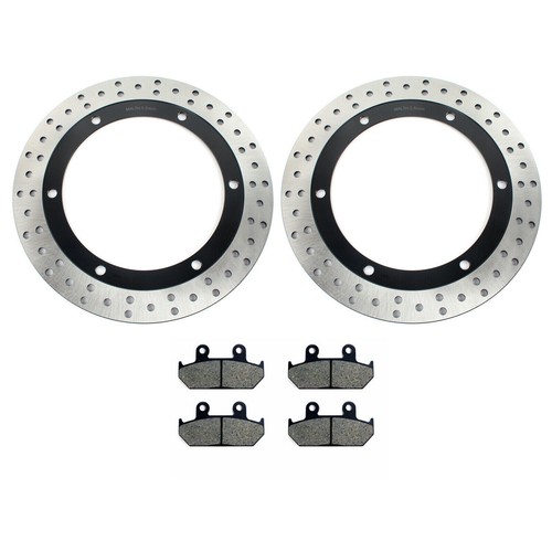 Front brake discs pads for - front,