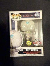 Marvel Funko Pop The Vision #824 Special Edition Glow In The Dark WandaVision