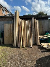 3x2 3x3 4x2 4x4 5x4 Round Fencing Steaks 5ft - 10ft Lengths Reclaimed