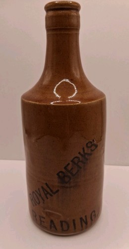 Antique stoneware ginger - stoneware, beer