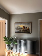 Large Vintage original Oil