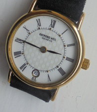 18CT GOLD PLATE RAYMOND WEIL