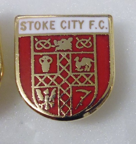 Stoke city football - football, enamel