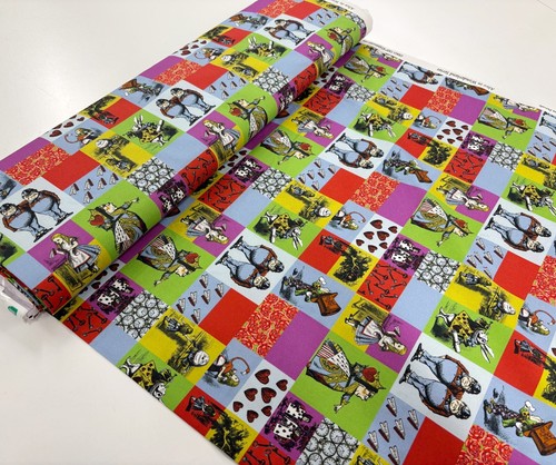 Alice wonderland fabric - wonderland,