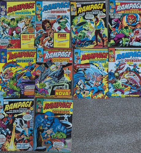 Marvel comics rampage - comics,