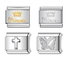 9mm Italian Charm Link Fits