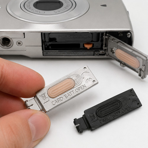 Battery cover door with rubber - battery,