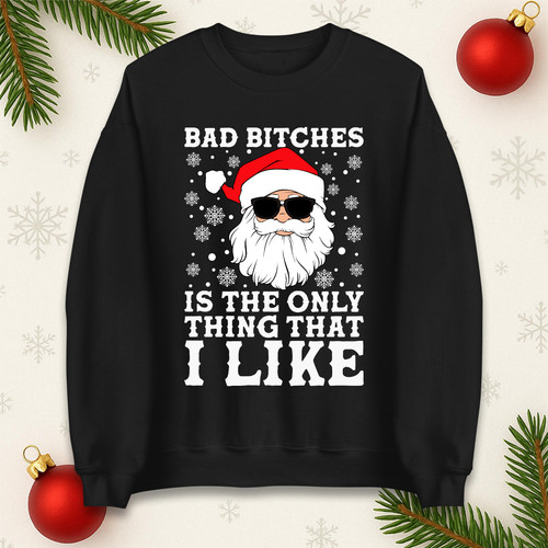 Bad bitches santa christmas - santa,