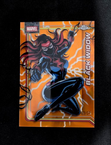 2026 topps chrome marvel black - chrome,