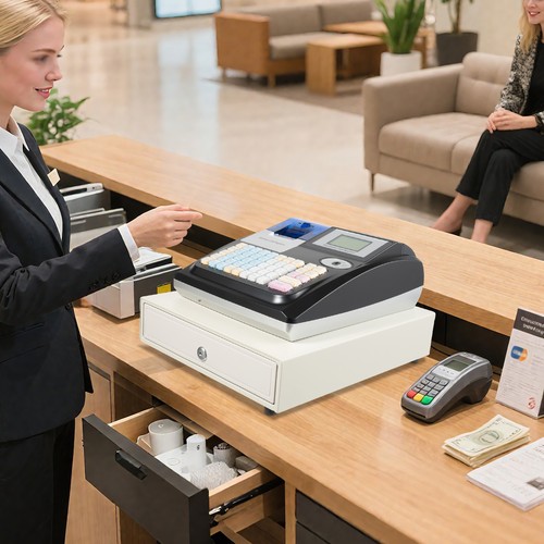 Pos system cash register - system,