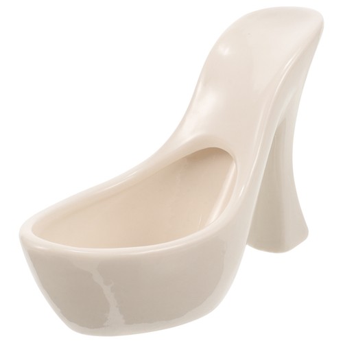 Ceramic vase high heel shaped - ceramic,