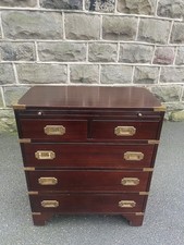 Brass Bound Mahogany Military