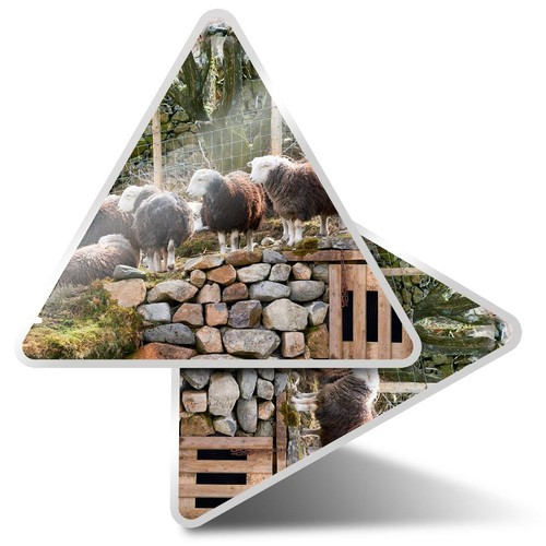 Triangle stickers 10cm - 2,