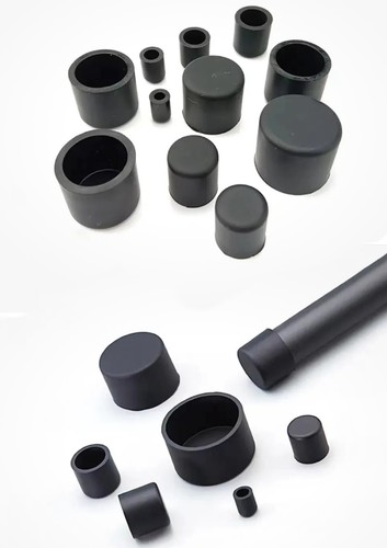 Black silicone blanking - black,