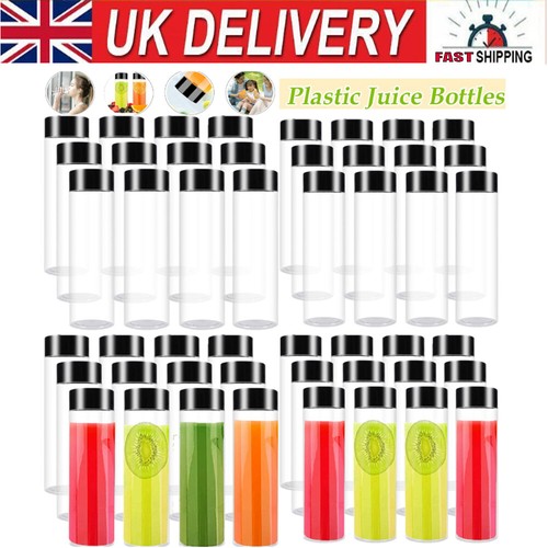 Clear plastic empty bottles - clear,