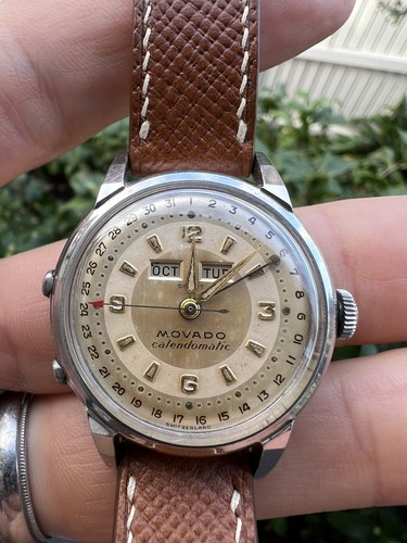 Movado calendomatic triple - movado,