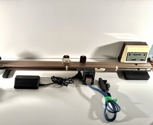 White knitting machine - knitting,