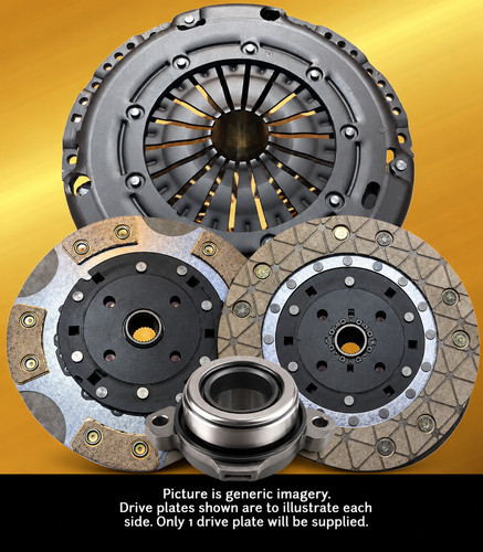 Dual friction plus clutch for - dual, plus+