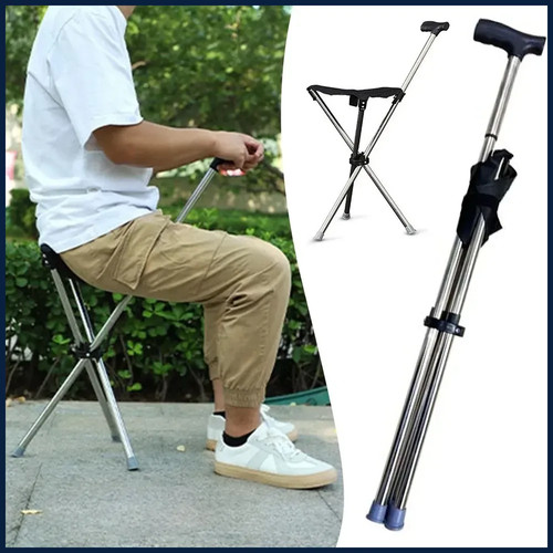 Outdoor foldable walking - outdoor, stick