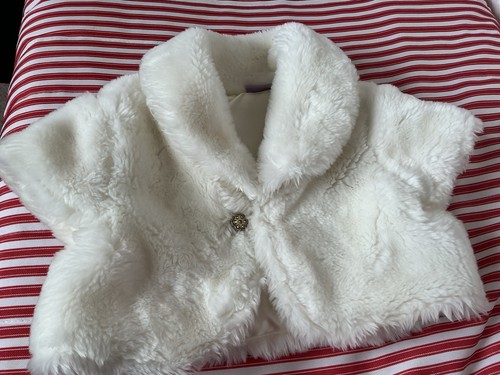 Girls faux fur bolero - girls, age