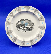 WEDGWOOD ERIC RAVILIOUS TRAVEL PATTERN TEA PLATE - 1953