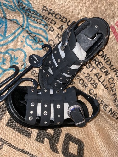 River island black sandal - island, in