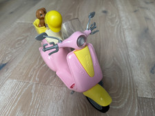 Barbie Mo-Ped Motorbike Pink Scooter, Excellent Condition