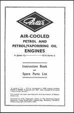 Petter Stationary Engine Book