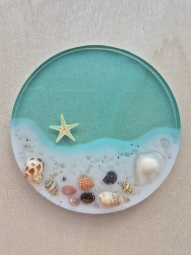 Ocean green theme - , resin