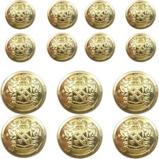 25 PCS 15mm Blazer Button Set