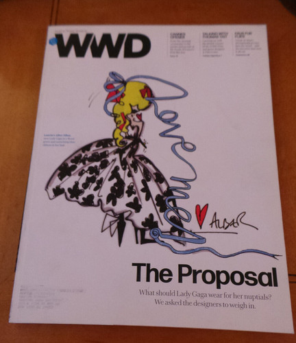Wwd magazine lady gaga - wwd,