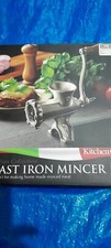 Kitchen Craft Large Cast Iron Mincer - Italian Collection