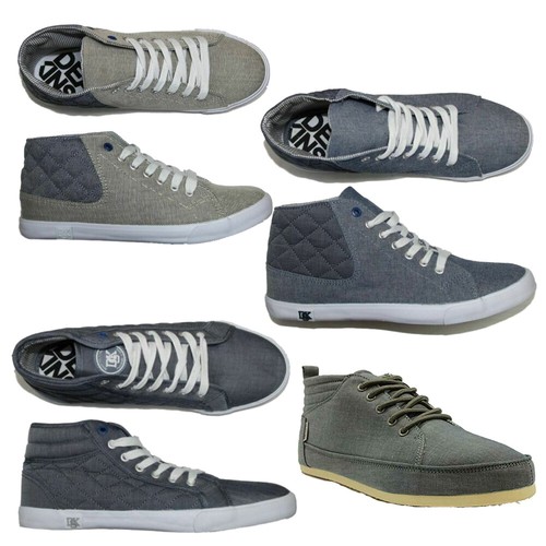 Men canvas shoes lace up - canvas,