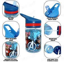 Avengers 400ml Kids Water